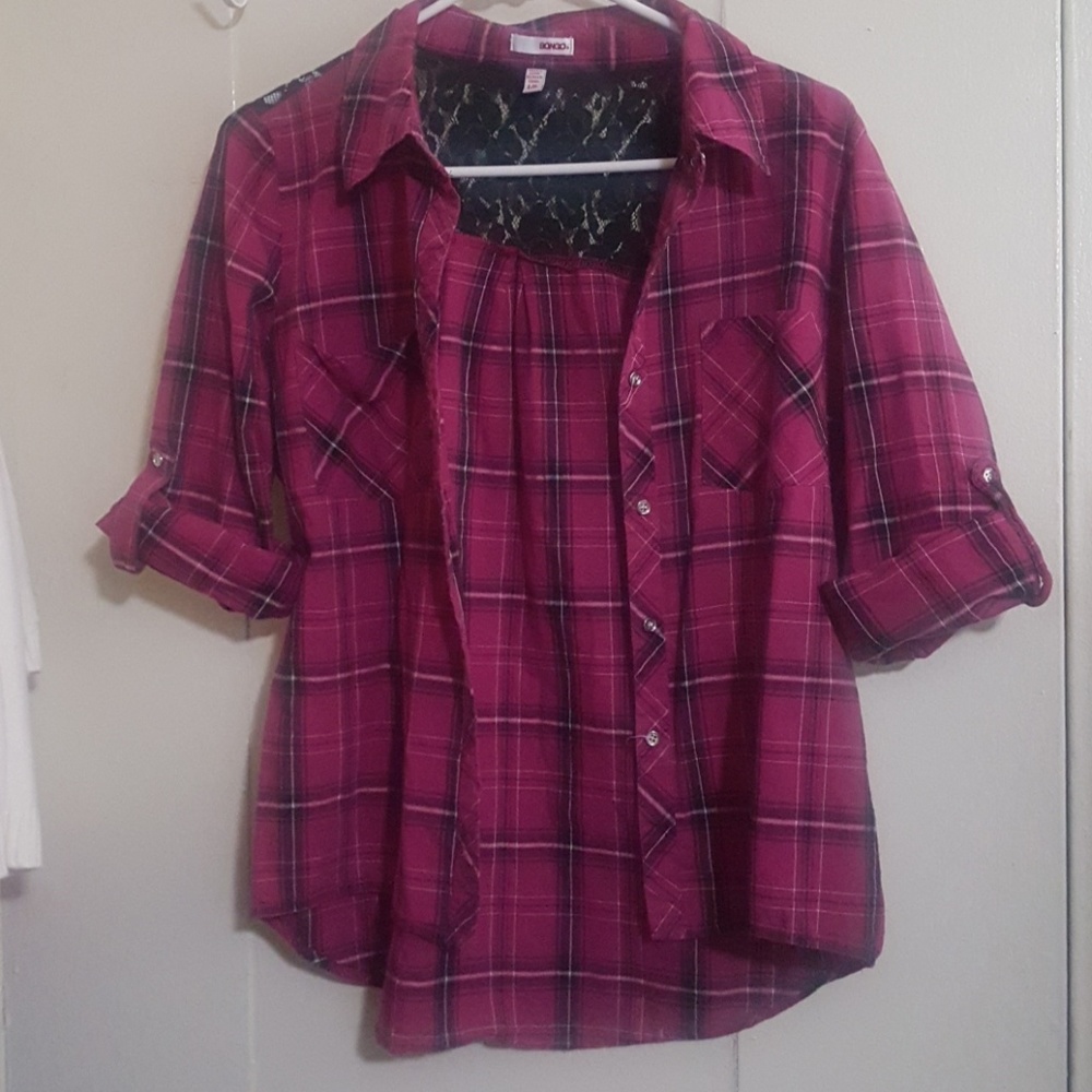 Purple shirt